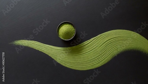 Fototapeta 抹茶の粉末