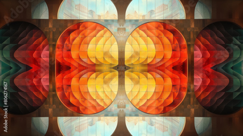 Symmetrical Abstract Pattern