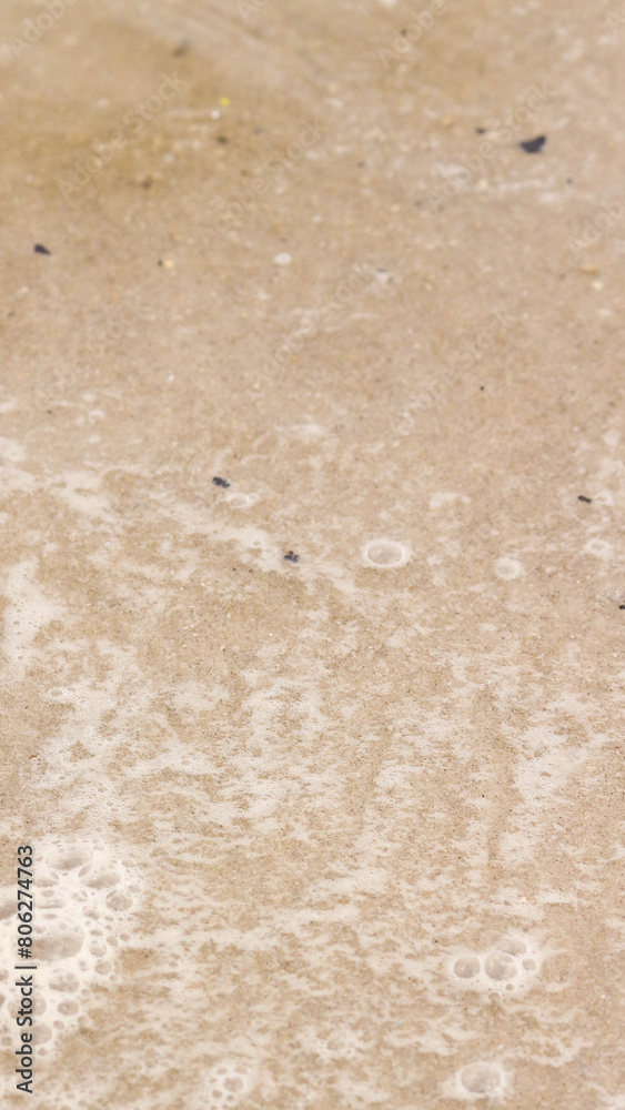 Fototapeta premium Beach sand and the sound of waves