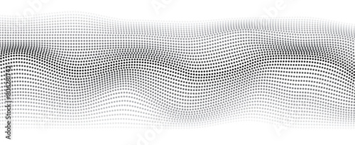 Dot pattern seamless background. Polka dot pattern template Monochrome dotted texture