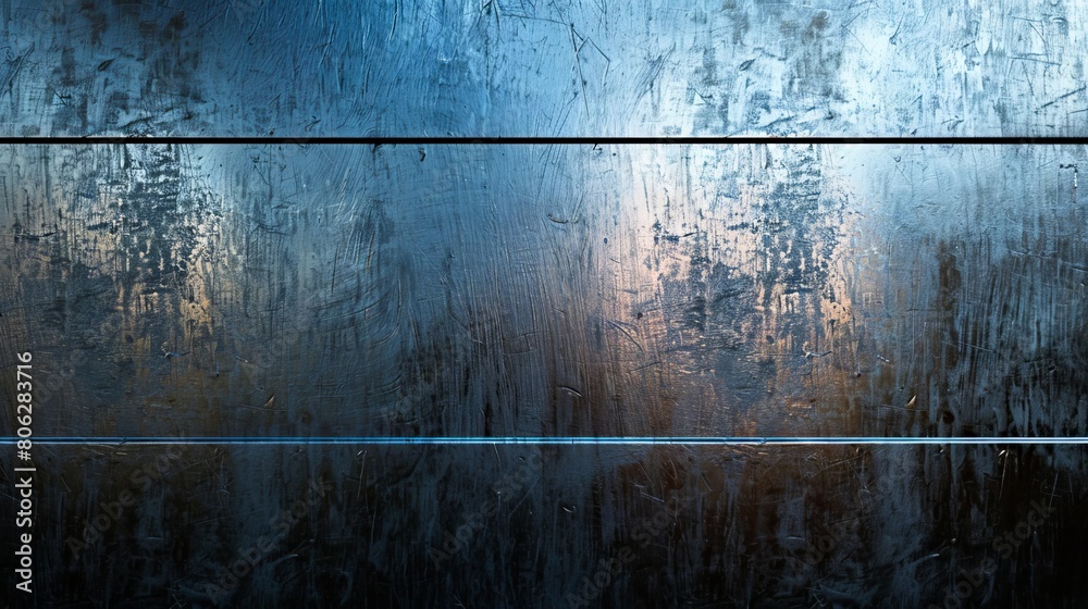 Naklejka premium A metal background with a dark blue and silver color.