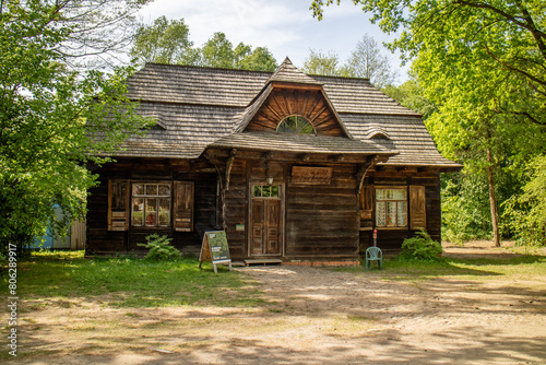 old wooden house