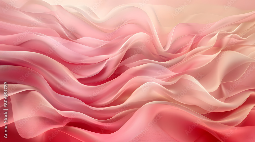 Ethereal Pink Swirls of Silk-Like Texture Ethereal Pink Swirls of Silk-Like Texture