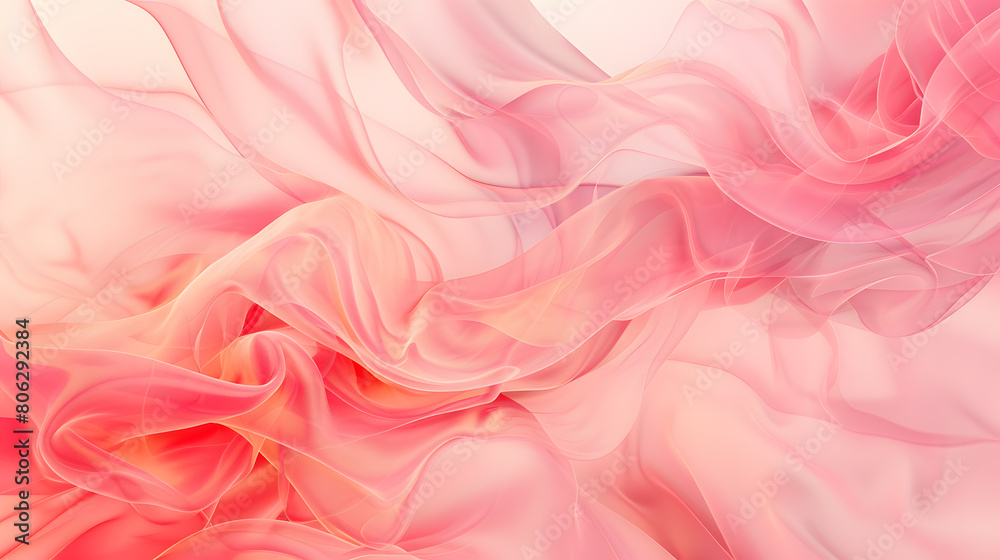 Ethereal Pink Swirls of Silk-Like Texture Ethereal Pink Swirls of Silk-Like Texture