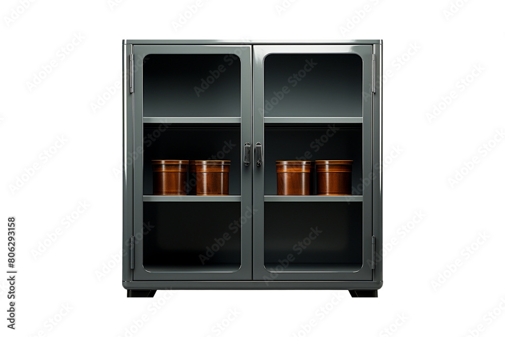 Steel Cupboard isolated on transparent background. Steel Cupboard isolated on transparent background.