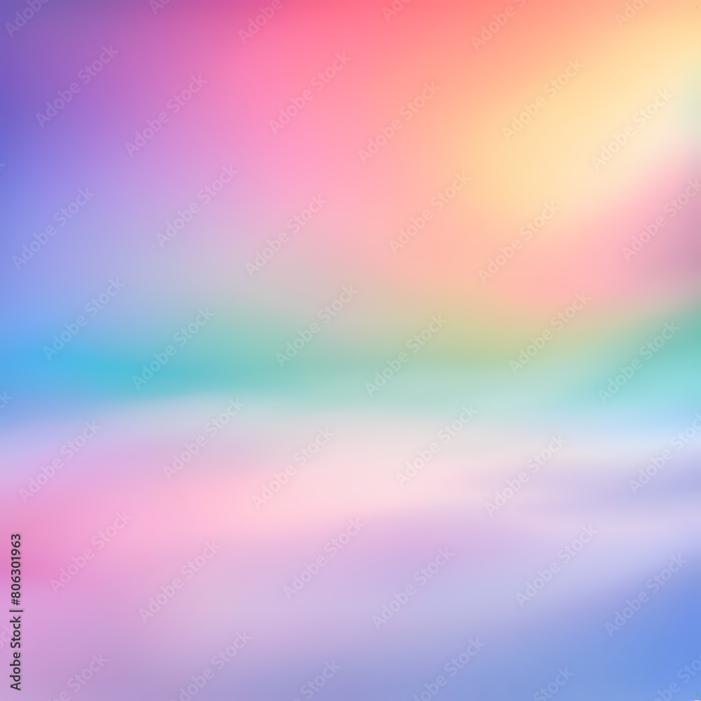 Rainbow Color Gradient Background Texture, Hologram Background