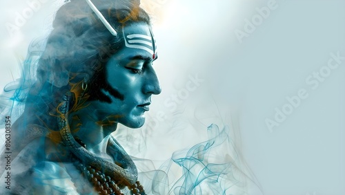 Shiva is a Hindu deity in mythology not considered evil in Hinduism. Concept Hindu Deities, Shiva, Mythology, Hindu Beliefs, Evil in Hinduism photo