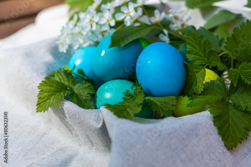 Harmony in a Basket: Blue and Green Eggs