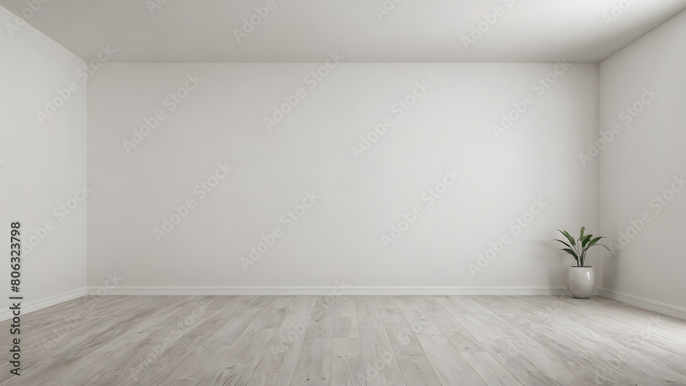 Empty blank room with wooden floor. white room, white wall, background. Empty blank room with wooden floor. white room, white wall, background.