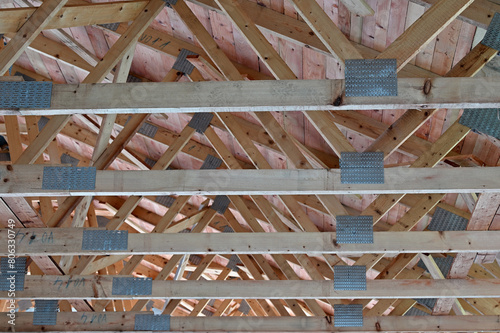 Roof trusses new timber framing