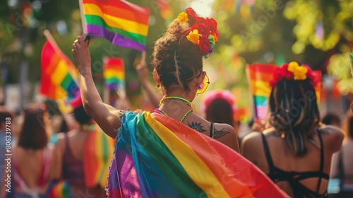 a blog post about the significance of Pride month and its origins photo