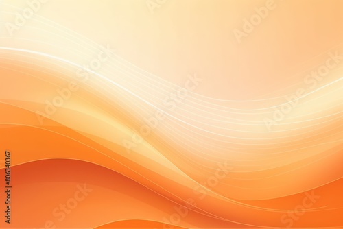 Beige orange wave template empty space rough grainy noise grungy texture color gradient rough abstract background shine bright light and glow