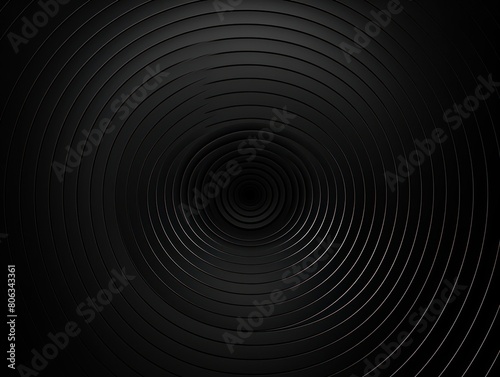Black concentric gradient squares line pattern vector illustration for background  graphic  element  poster with copy space texture for display products blank 