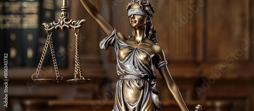 Lady Justice symbolizes law meaning of justice