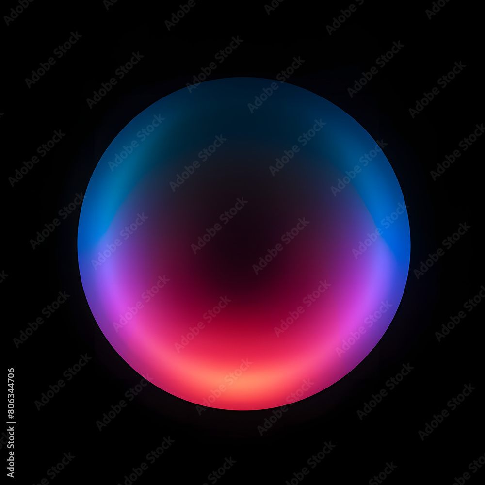 abstract glossy sphere