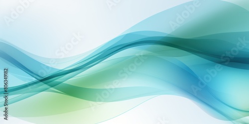 Blue ecology abstract vector background natural flow energy concept backdrop wave design promoting sustainability and organic harmony blank 