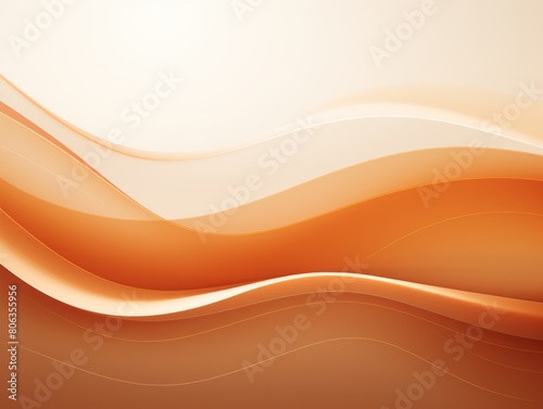 Brown ecology abstract vector background natural flow energy concept backdrop wave design promoting sustainability and organic harmony blank 