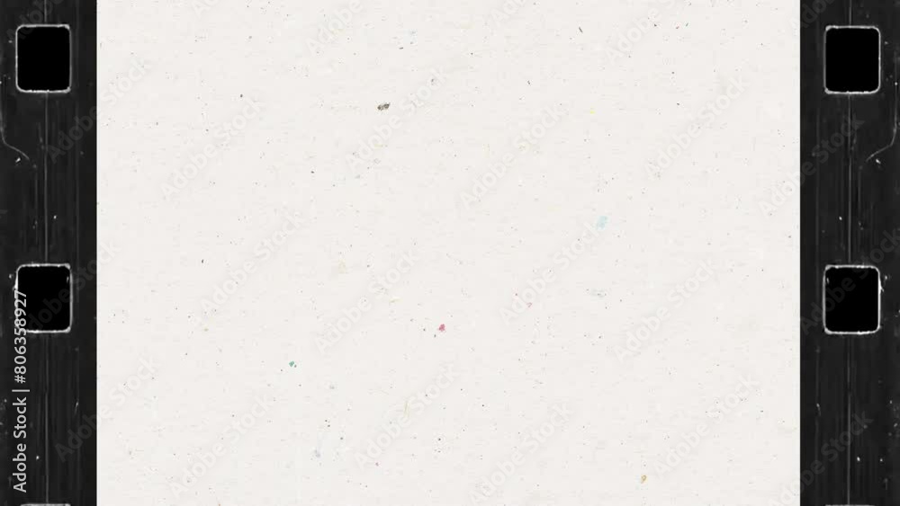 Seamless texture of film noise or grain. Retro template. Use opacity or screen mode to overlay the video. A negative film. Scratched strap. Old fashioned animation on tape in 4K. Vintage film effects