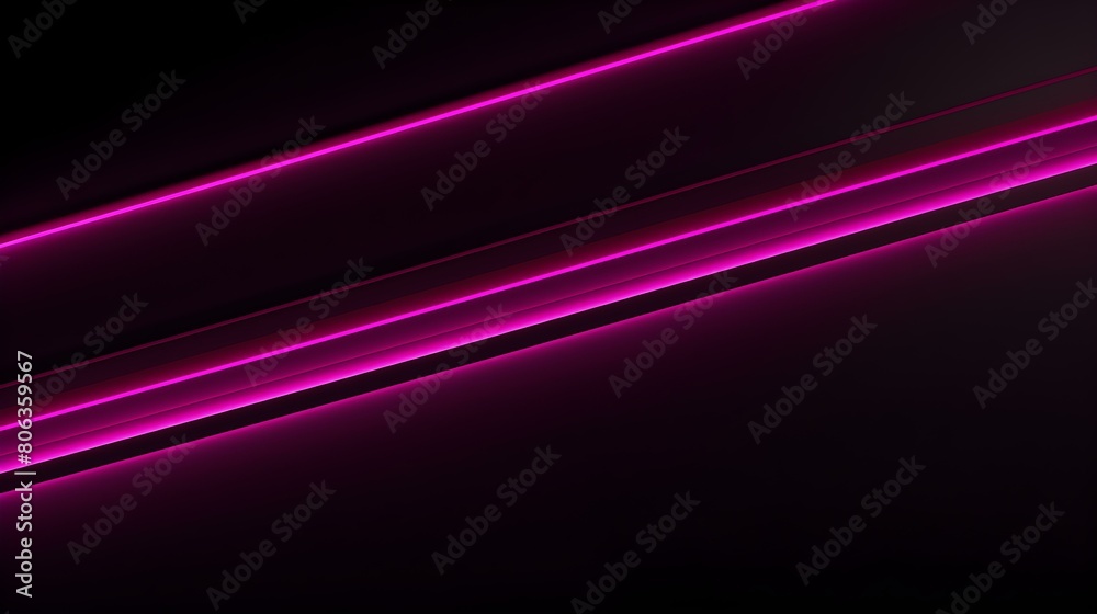 Glowing magenta Neon Lights in the Dark. Elegant Background with Copy Space Glowing magenta Neon Lights in the Dark. Elegant Background with Copy Space