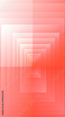 Coral concentric gradient squares line pattern vector illustration for background, graphic, element, poster with copy space texture for display products blank 