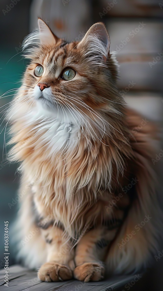 Beautiful cat, generated with AI