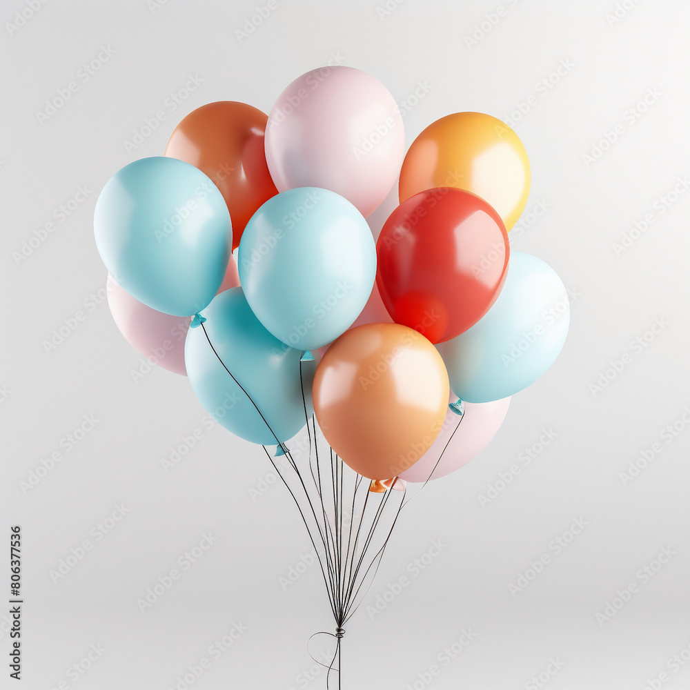 balloons background, red and yellow balloons, balloons isolated on white background balloons background, red and yellow balloons, balloons isolated on white background