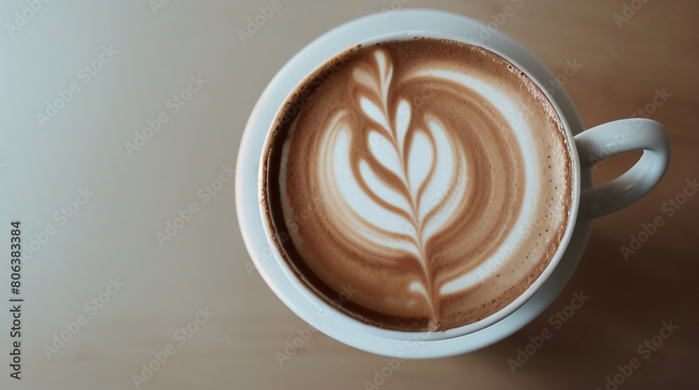 cup of coffee, cappuccino, flat white, latte art cup of coffee, cappuccino, flat white, latte art