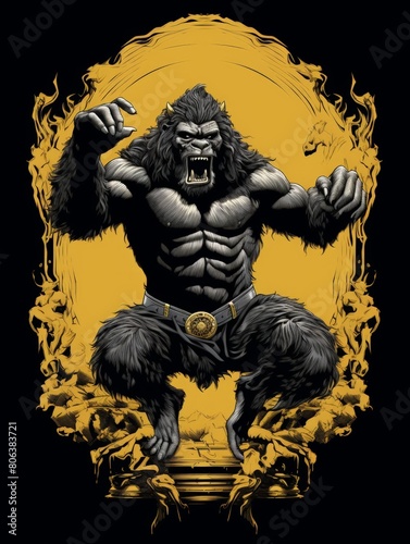 Full Perspective Vector of King Kong's Might
