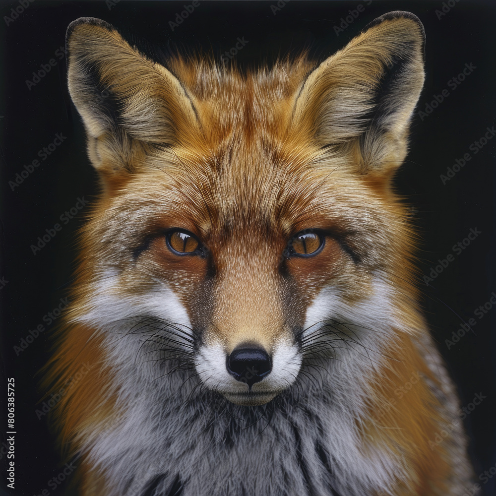 Closeup Red Fox Photo, Wildlife Photography Closeup Red Fox Photo, Wildlife Photography