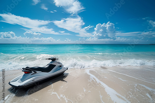 Jet ski on the Beach
 photo