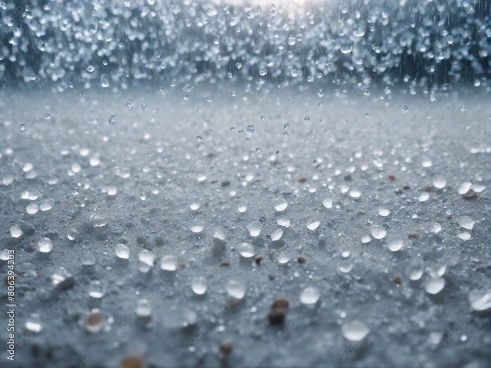 Obraz premium rain drops on the window