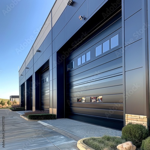 Garage door gates, warehouse shutter metal rollers