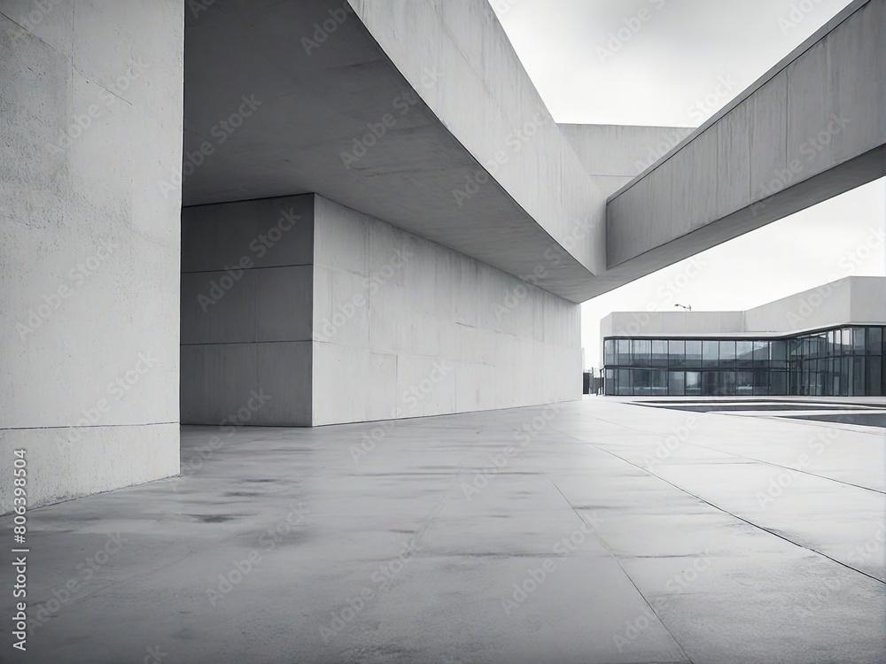 Fototapeta premium empty garage