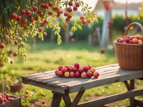 apples in a basket