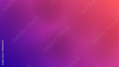 Colorful halftone background with dots