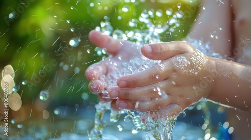 Make it a habit to wash your hands after doing activities both outside and inside the house as a form of caring for health
