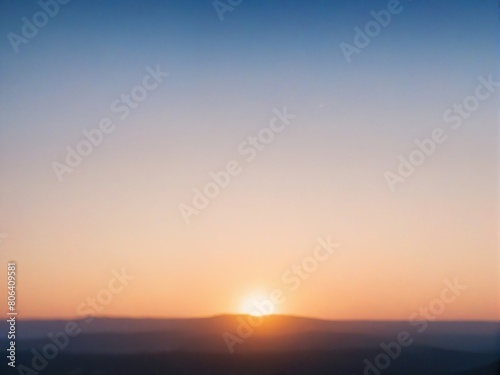 sunset over the sea