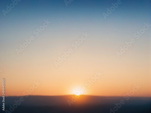 sunset over the sea