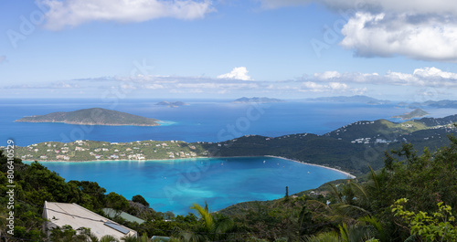 Overlooking the picturesque views of Magens Bay in St. Thomas