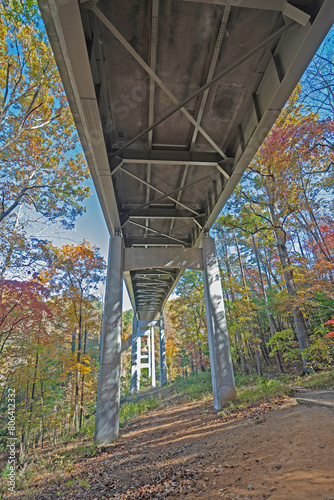 Underside View of a Blue Ridge Parkway Bridge photo