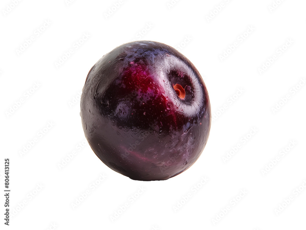 A Single Acai Berry with a Transparent Background PNG A Single Acai Berry with a Transparent Background PNG