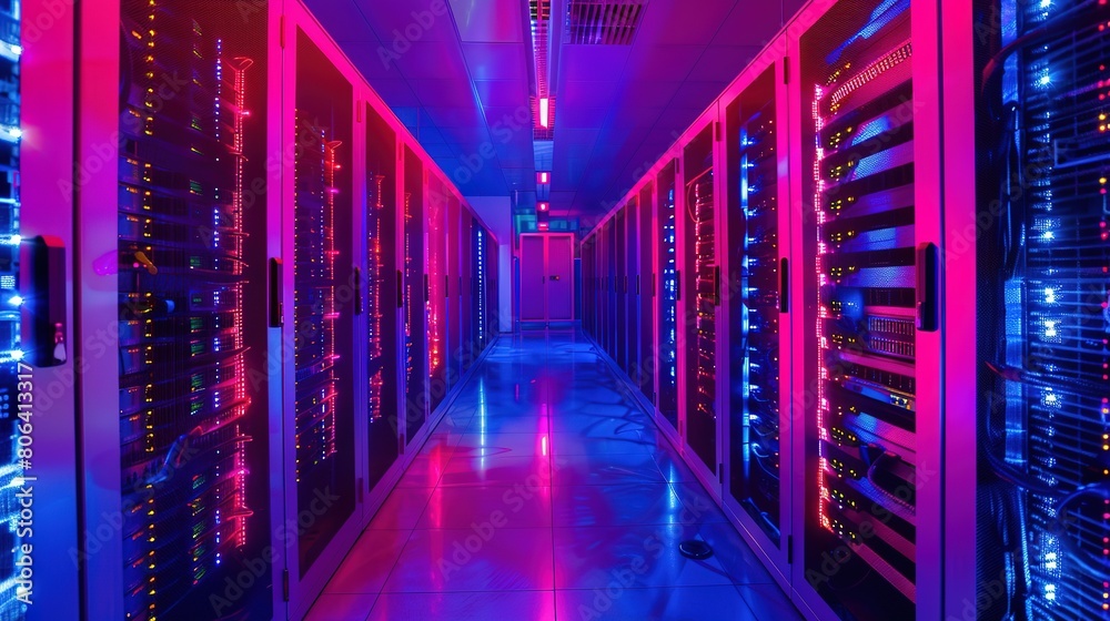 Rack Server on server room Data center, server room security, data center server, web host warehouse data server cabinets network storage database. Rack Server on server room Data center, server room security, data center server, web host warehouse data server cabinets network storage database.