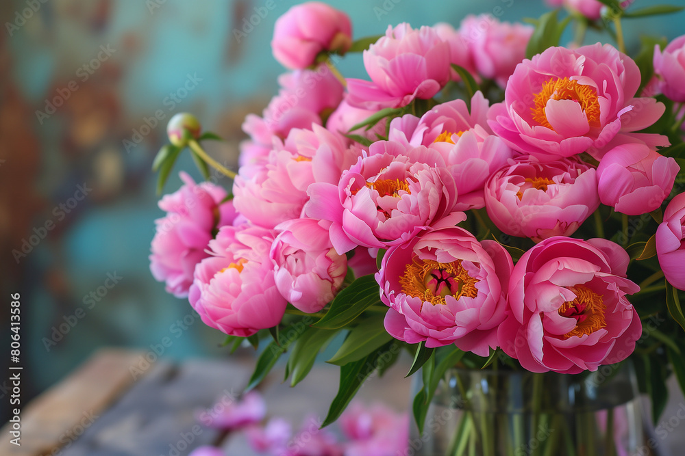 Vibrant Peony Arrangement