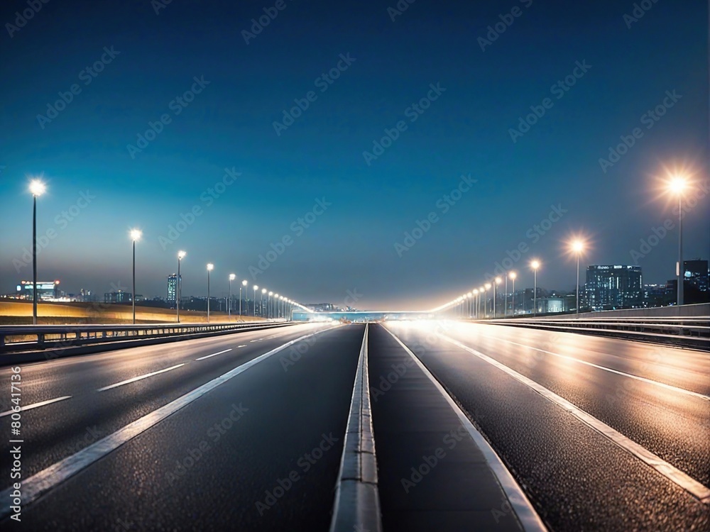 Obraz premium traffic on highway