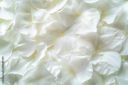 White flowers background. Macro of white petals texture. Soft dreamy image © zeeshan