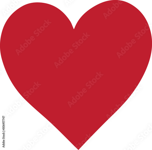 Heart, love, romance or valentine's day red heart. Heart vector icons. Red heart love symbols isolated vector.