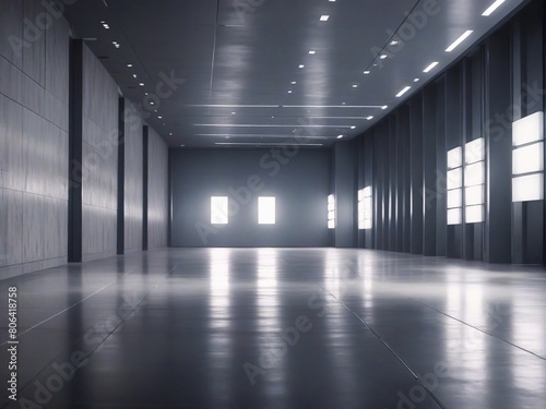 empty corridor in the office