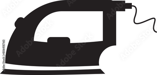 illustration of clothes ironing icon