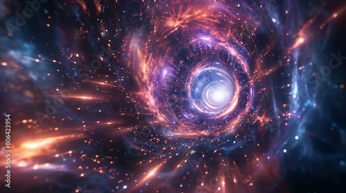 Gazing into the infinite depths of the cosmos, we are reminded of our place in the universe. photo