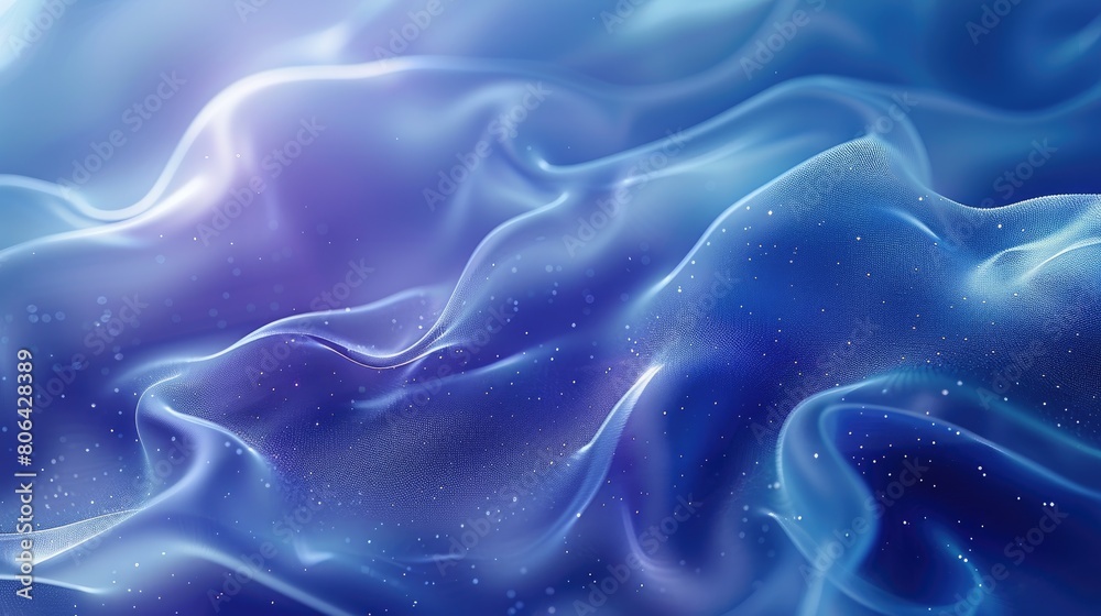 Obraz premium A blue and purple watery background with a white and blue swirl